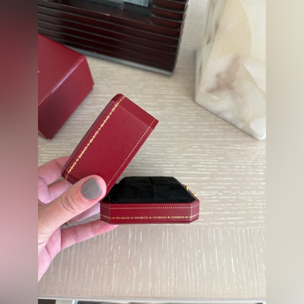 Cartier Signature Love Ring Box Red Case - Picture 6 of 8